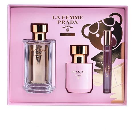 prada le femme perfume|Prada la femme gift set.